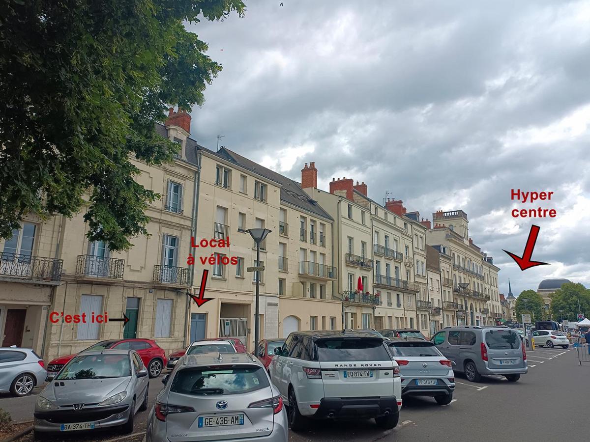 Balcon Sur Loire Local Velo Daire Saumur Dış mekan fotoğraf